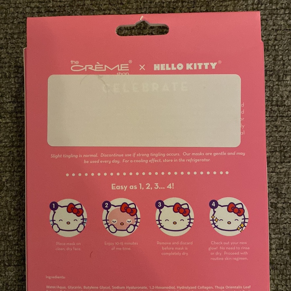 2/$30 Hello Kitty Face Mask - Picture 2 of 5